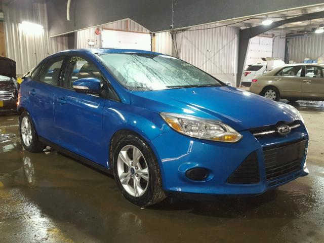 1FADP3F29EL227982 - 2014 FORD FOCUS SE BLUE photo 1