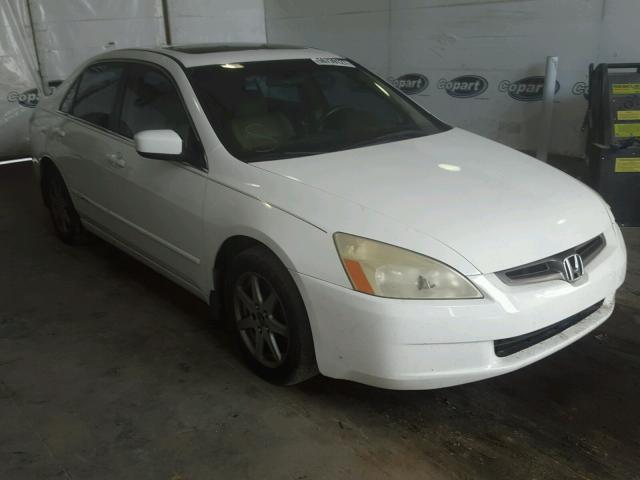 1HGCM66583A018981 - 2003 HONDA ACCORD WHITE photo 1