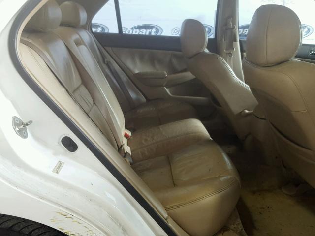 1HGCM66583A018981 - 2003 HONDA ACCORD WHITE photo 6