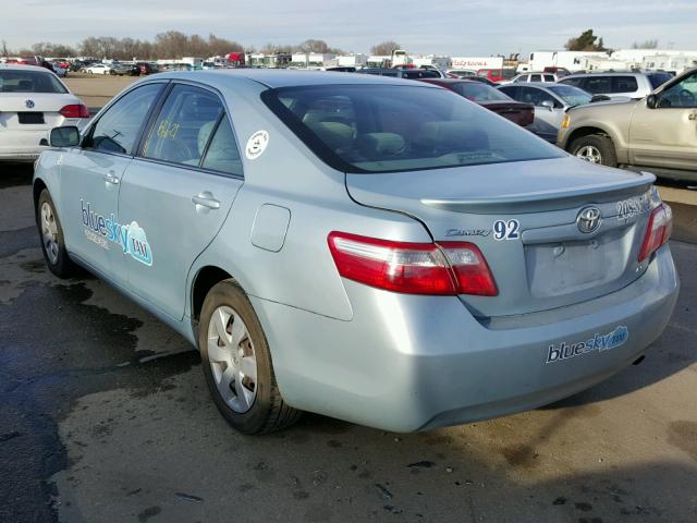 4T1BE46K97U613839 - 2007 TOYOTA CAMRY NEW BLUE photo 3