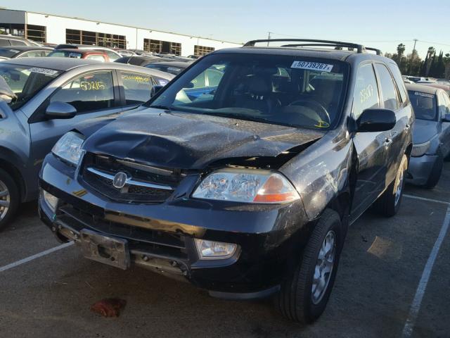 2HNYD18881H520025 - 2001 ACURA MDX TOURIN BLACK photo 2