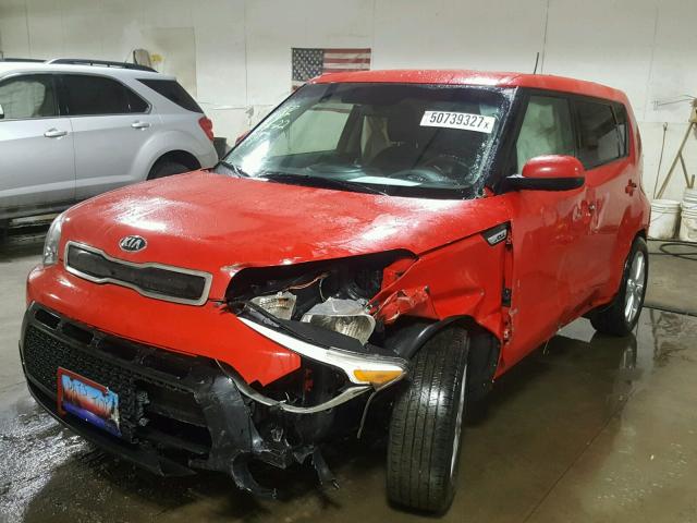 KNDJP3A58G7852979 - 2016 KIA SOUL + RED photo 2