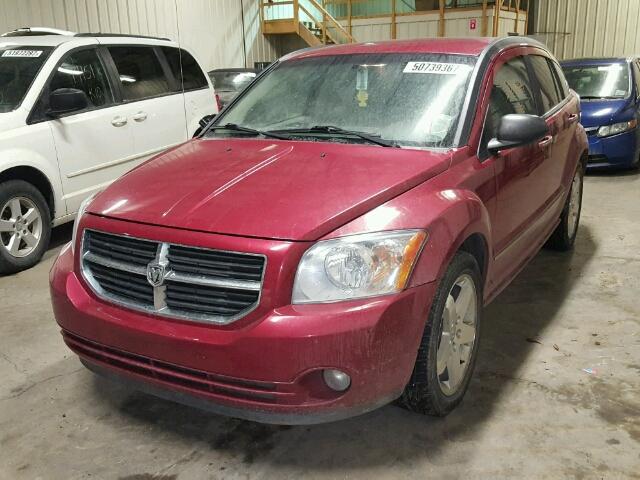 1B3HE78K57D384543 - 2007 DODGE CALIBER R/ RED photo 2