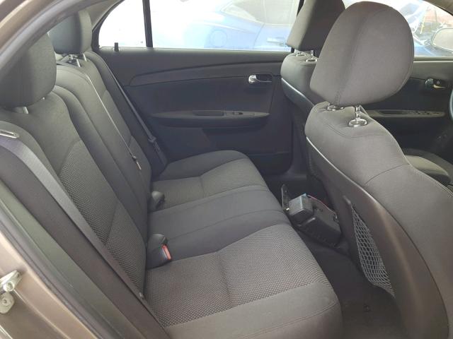 1G1ZC5EU8BF132942 - 2011 CHEVROLET MALIBU 1LT BROWN photo 6