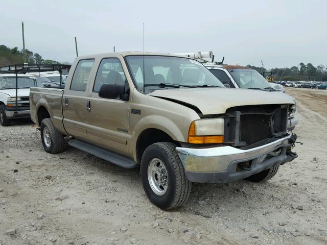 1FTNW21FX1EA76378 - 2001 FORD F250 SUPER GOLD photo 1