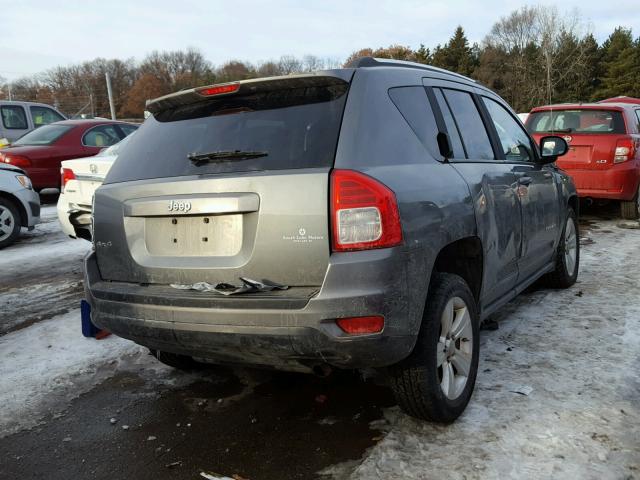 1C4NJDBB9CD576997 - 2012 JEEP COMPASS SP GRAY photo 4