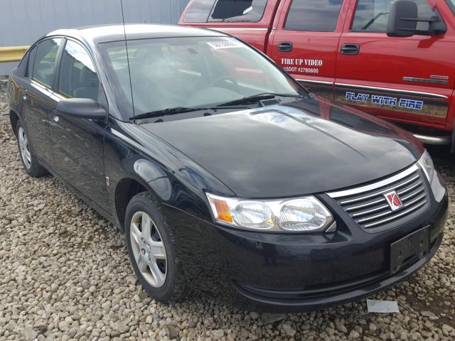 1G8AJ55F17Z144877 - 2007 SATURN ION LEVEL BLACK photo 1
