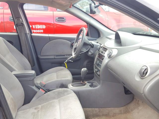1G8AJ55F17Z144877 - 2007 SATURN ION LEVEL BLACK photo 5