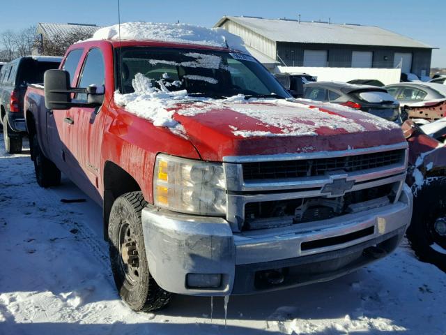 1GCHK23668F190825 - 2008 CHEVROLET SILVERADO RED photo 1