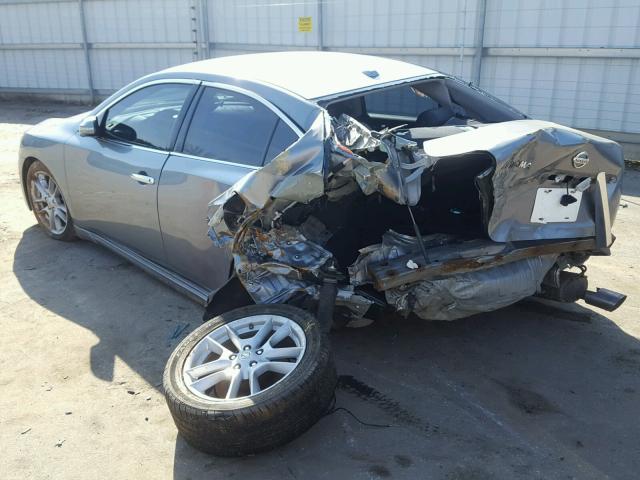 1N4AA51E39C827713 - 2009 NISSAN MAXIMA S BLUE photo 3