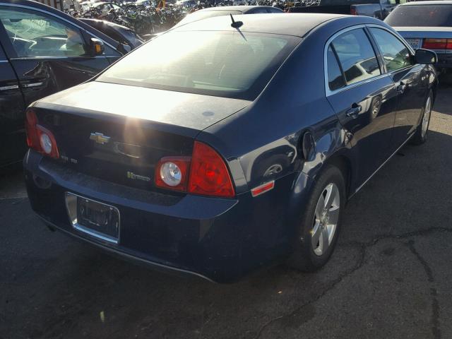1G1ZF57548F251853 - 2008 CHEVROLET MALIBU HYB 蓝色 照片 4