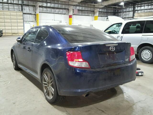 JTKJF5C71C3042553 - 2012 TOYOTA SCION TC 蓝色 照片 3