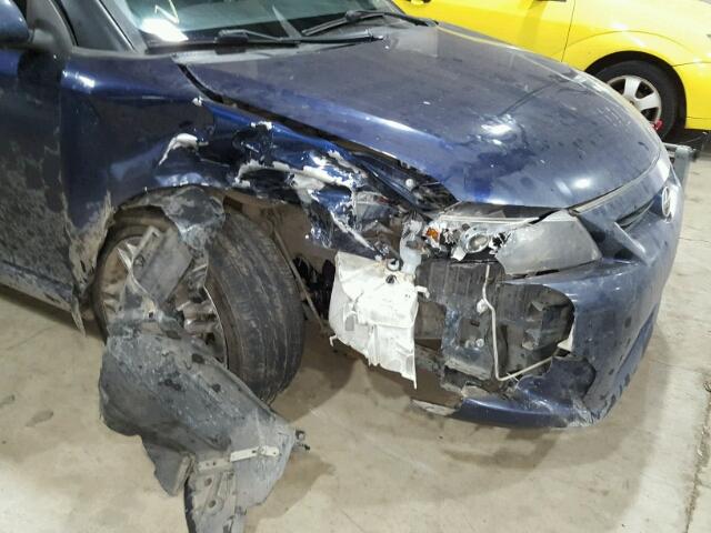 JTKJF5C71C3042553 - 2012 TOYOTA SCION TC 蓝色 照片 9