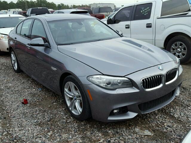 WBA5A5C58GD528134 - 2016 BMW 528 I GRAY photo 1