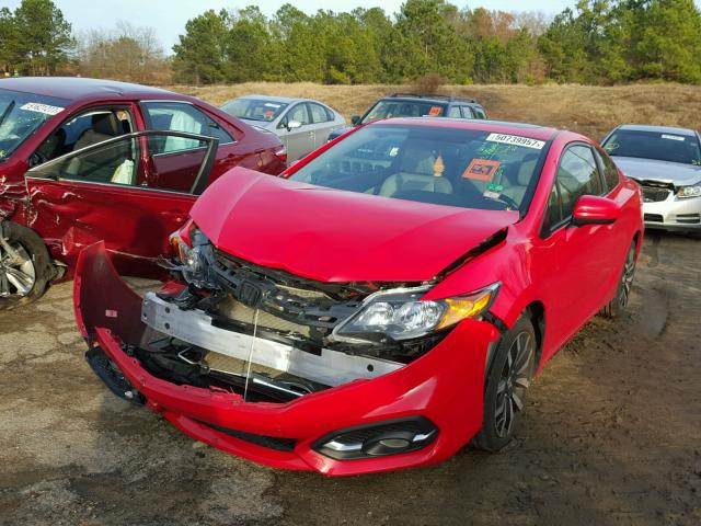 2HGFG3B04FH529705 - 2015 HONDA CIVIC EXL 红色 照片 2