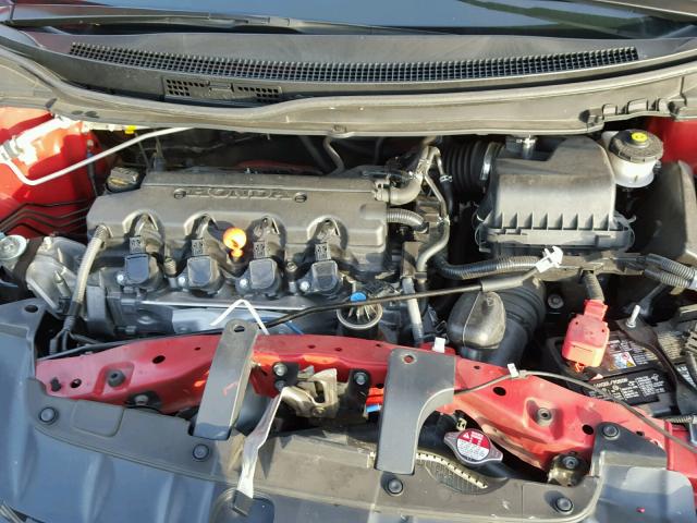 2HGFG3B04FH529705 - 2015 HONDA CIVIC EXL 红色 照片 7