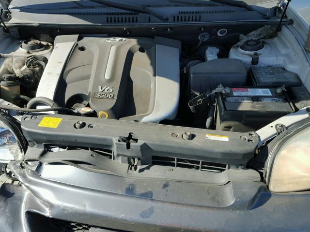 KM8SC13E26U058928 - 2006 HYUNDAI SANTA FE G SILVER photo 7