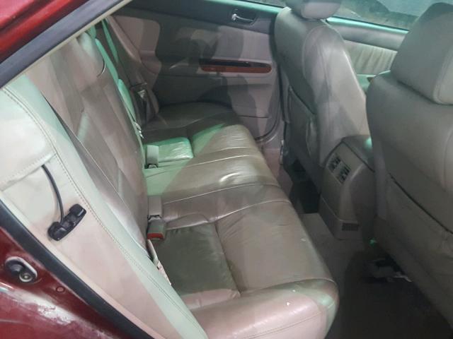 4T1BE30K94U374419 - 2004 TOYOTA CAMRY LE 栗色 照片 6