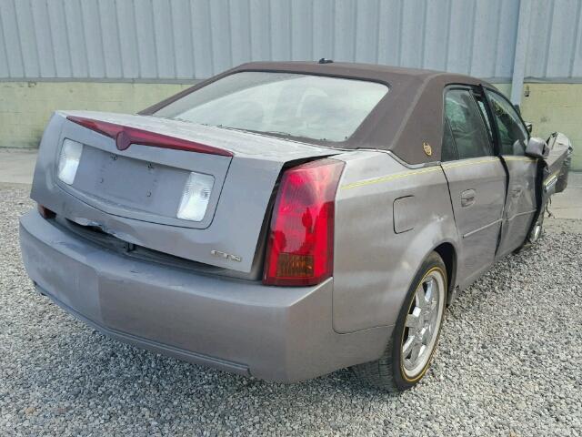 1G6DM57T170161070 - 2007 CADILLAC CTS TAN photo 4