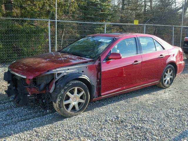 1G6DA67V680169151 - 2008 CADILLAC STS RED photo 2