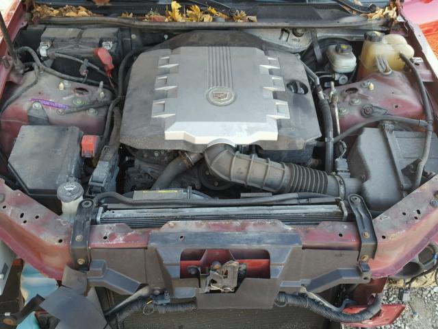 1G6DA67V680169151 - 2008 CADILLAC STS RED photo 7