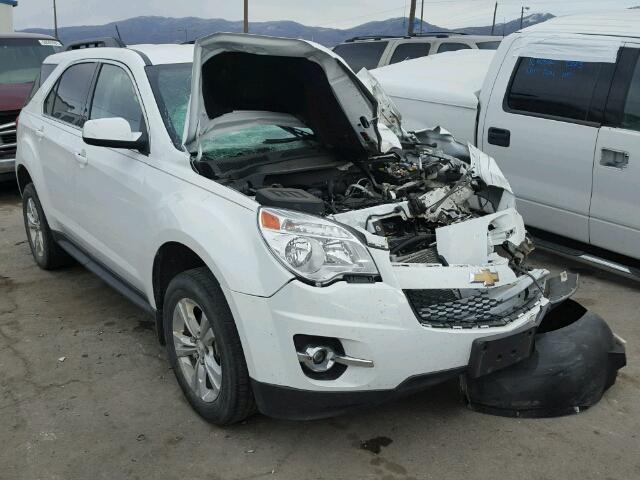 2GNFLGE35F6157947 - 2015 CHEVROLET EQUINOX LT WHITE photo 1