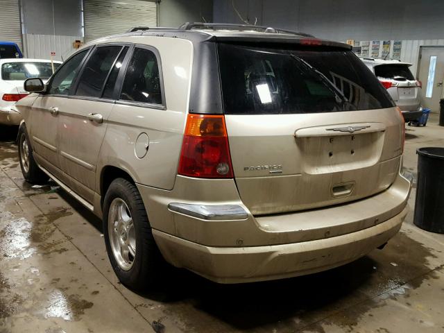 2C8GF78445R332337 - 2005 CHRYSLER PACIFICA L TAN photo 3