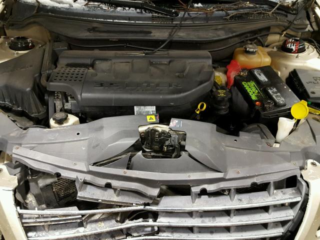 2C8GF78445R332337 - 2005 CHRYSLER PACIFICA L TAN photo 7