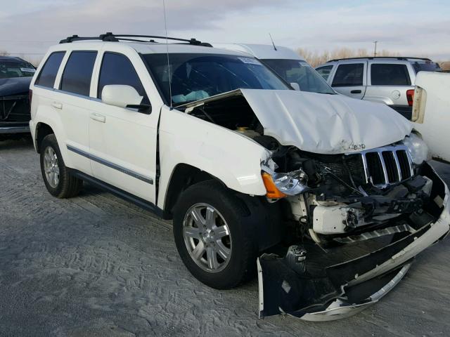 1J8HR58N28C171390 - 2008 JEEP GRAND CHER WHITE photo 1