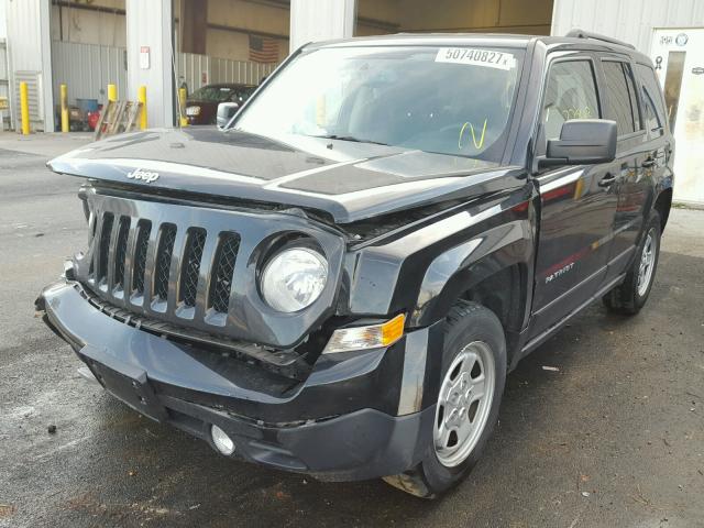 1C4NJPBB7GD698524 - 2016 JEEP PATRIOT SP BLACK photo 2