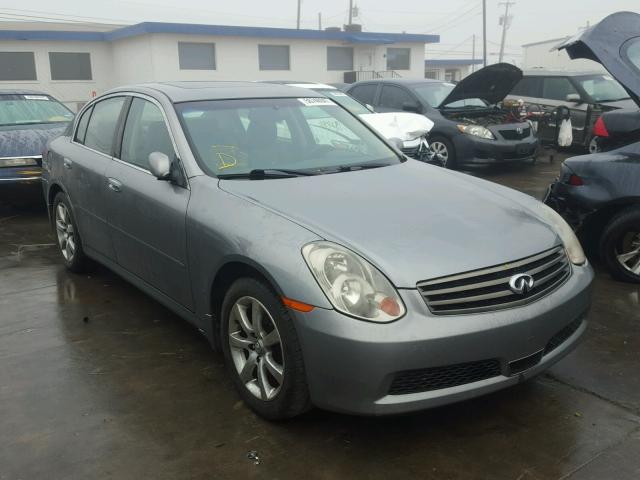 JNKCV51F15M314897 - 2005 INFINITI G35 GRAY photo 1