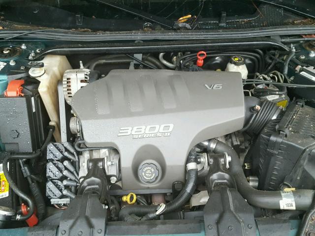 2G4WB52K4X1457677 - 1999 BUICK REGAL LS GREEN photo 7