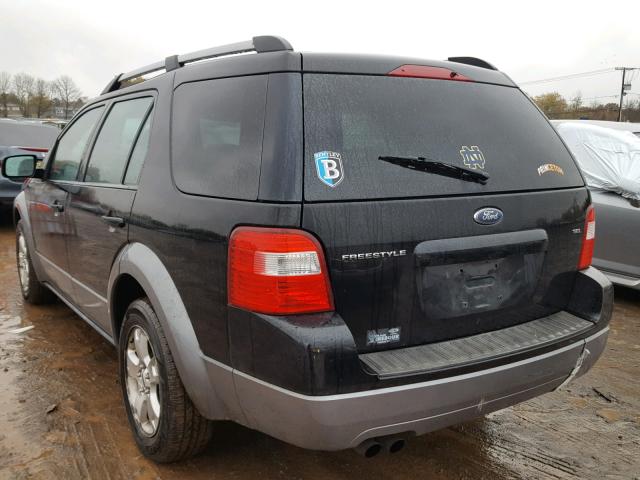 1FMZK02106GA33146 - 2006 FORD FREESTYLE BLACK photo 3