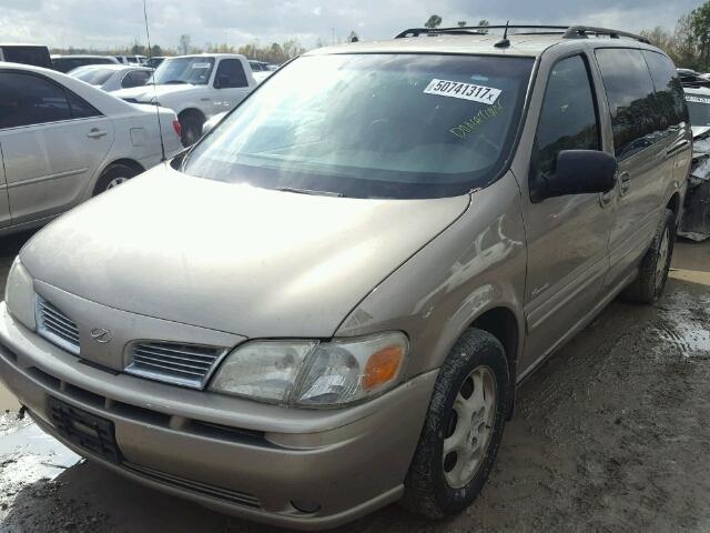 1GHDV13E52D302454 - 2002 OLDSMOBILE SILHOUETTE TAN photo 2