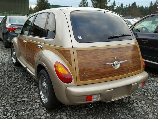 3C8FY68B33T558667 - 2003 CHRYSLER PT CRUISER GOLD photo 3