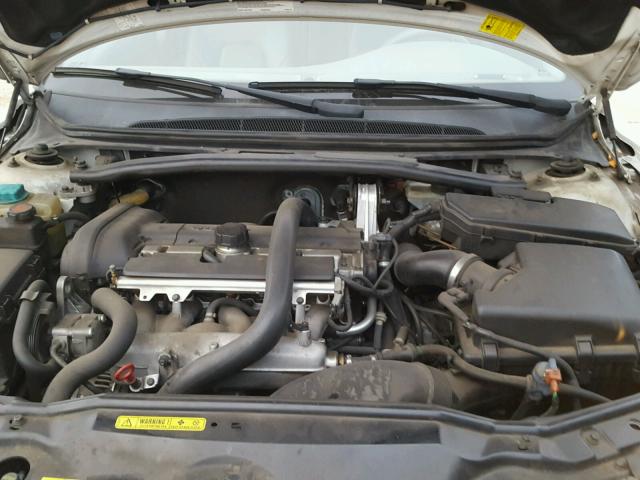 YV1TS592751390373 - 2005 VOLVO S80 2.5T WHITE photo 7