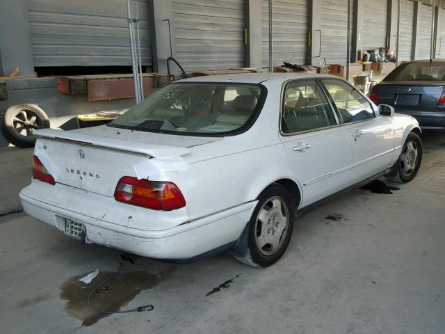 JH4KA7683RC002346 - 1994 ACURA LEGEND GS WHITE photo 4