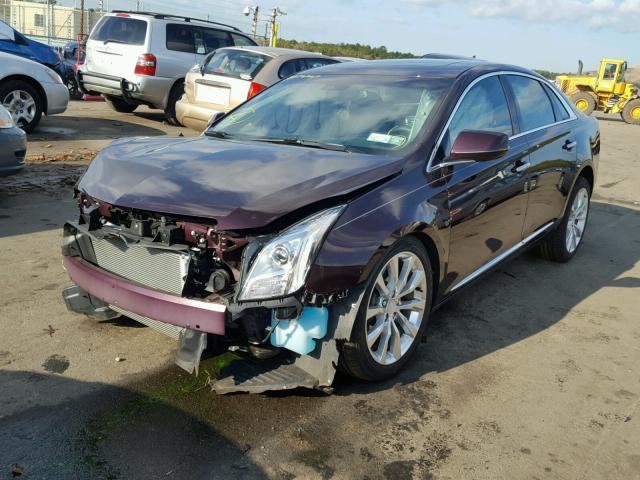 2G61M5S31H9123937 - 2017 CADILLAC XTS LUXURY PURPLE photo 2