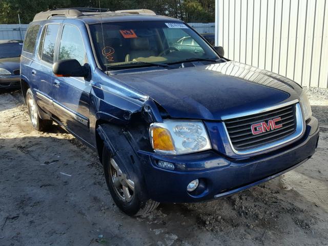 1GKES16S136167634 - 2003 GMC ENVOY XL BLUE photo 1