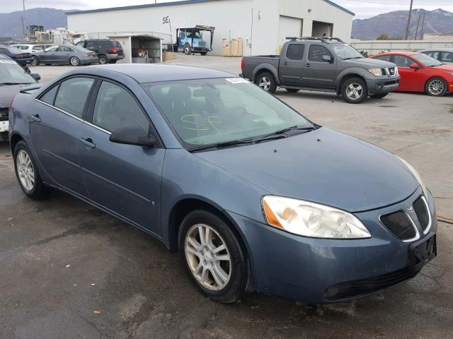 1G2ZG558X64214286 - 2006 PONTIAC G6 SE1 BLUE photo 1