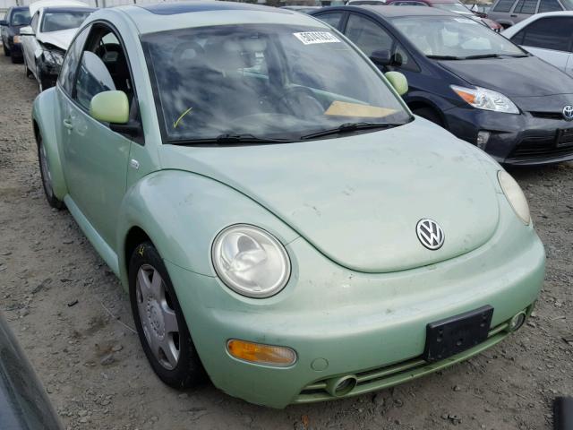 3VWCC21C5YM495794 - 2000 VOLKSWAGEN NEW BEETLE 绿色 照片 1