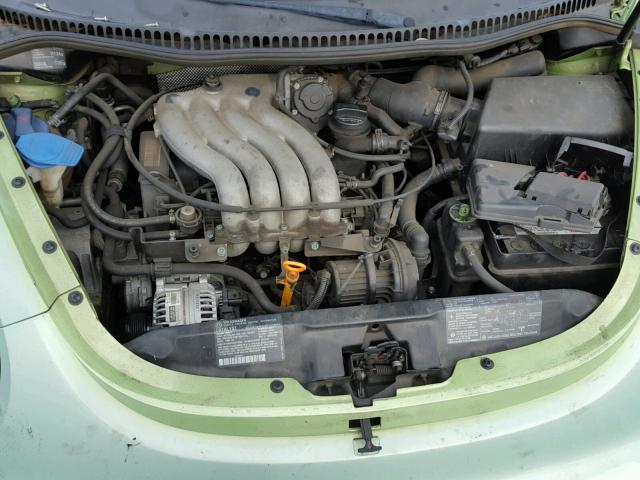 3VWCC21C5YM495794 - 2000 VOLKSWAGEN NEW BEETLE 绿色 照片 7