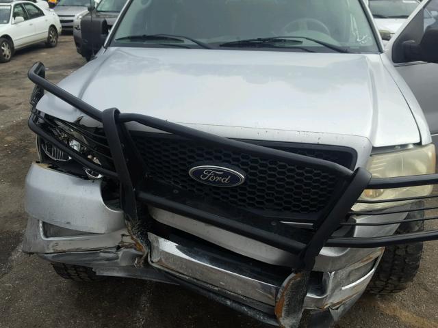 1FTRF12W74NB24840 - 2004 FORD F150 SILVER photo 7