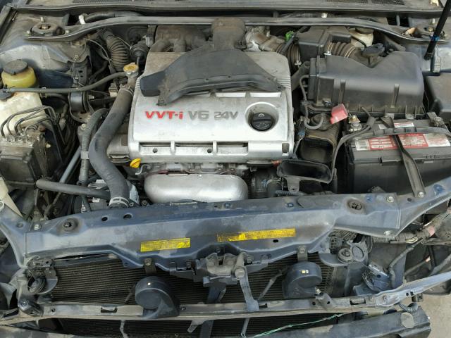 4T1BF30K83U560528 - 2003 TOYOTA CAMRY LE BLUE photo 7