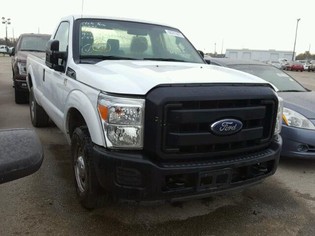 1FTBF2A60FEC55720 - 2015 FORD F250 SUPER WHITE photo 1