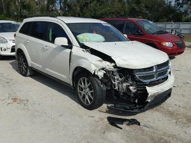 3D4PH1FG0BT561101 - 2011 DODGE JOURNEY MA WHITE photo 1