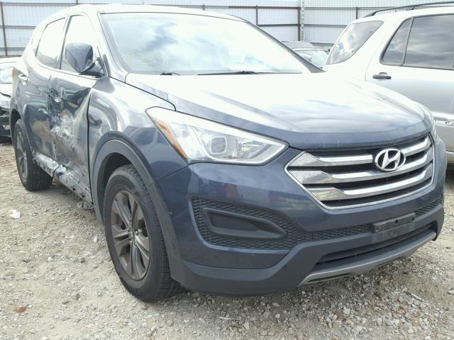 5XYZTDLB1DG061828 - 2013 HYUNDAI SANTA FE S BLUE photo 1