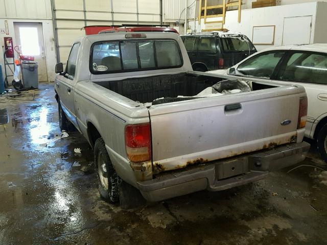1FTCR10A9VPB50737 - 1997 FORD RANGER SILVER photo 3