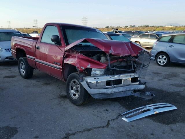 1B7HC16X0WS658340 - 1998 DODGE RAM 1500 RED photo 1