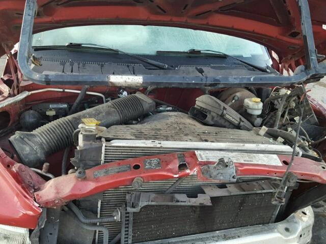 1B7HC16X0WS658340 - 1998 DODGE RAM 1500 RED photo 7